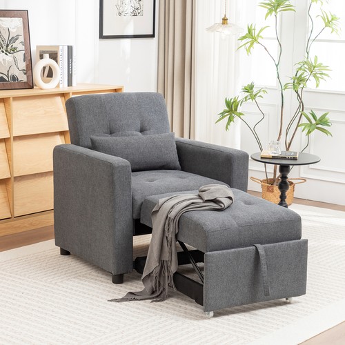 Folding linen chair bed - folding,