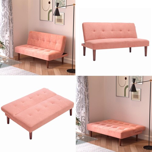 Fabric seater sofa bed - fabric,