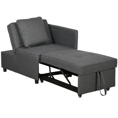 Convertible single sofa - sofa, bed