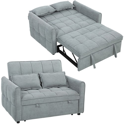 Homcom seater sofa bed - seater,