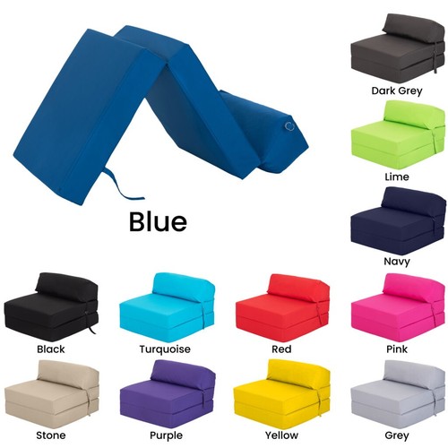 Fold out bed chair single - fold, |